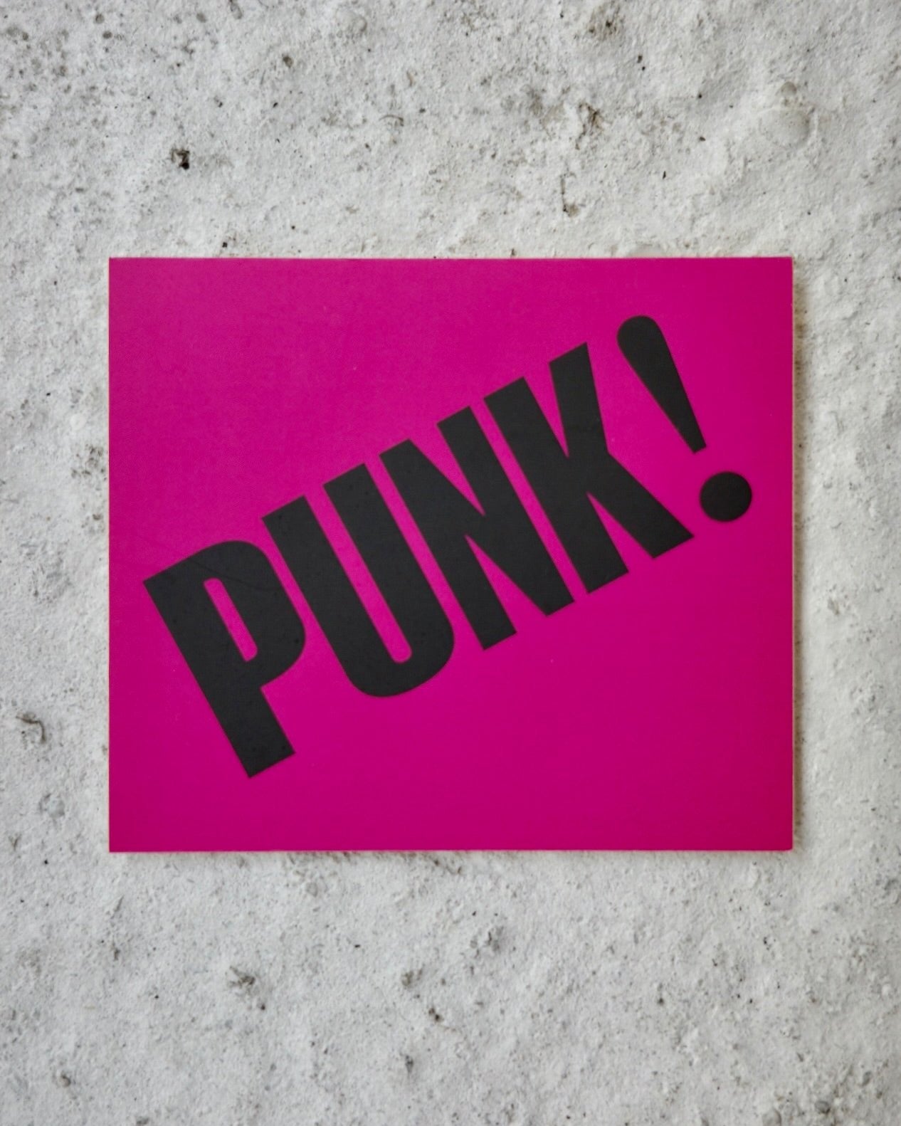 Punk! The Revolution of Everyday Life ステッカー(PUNK)