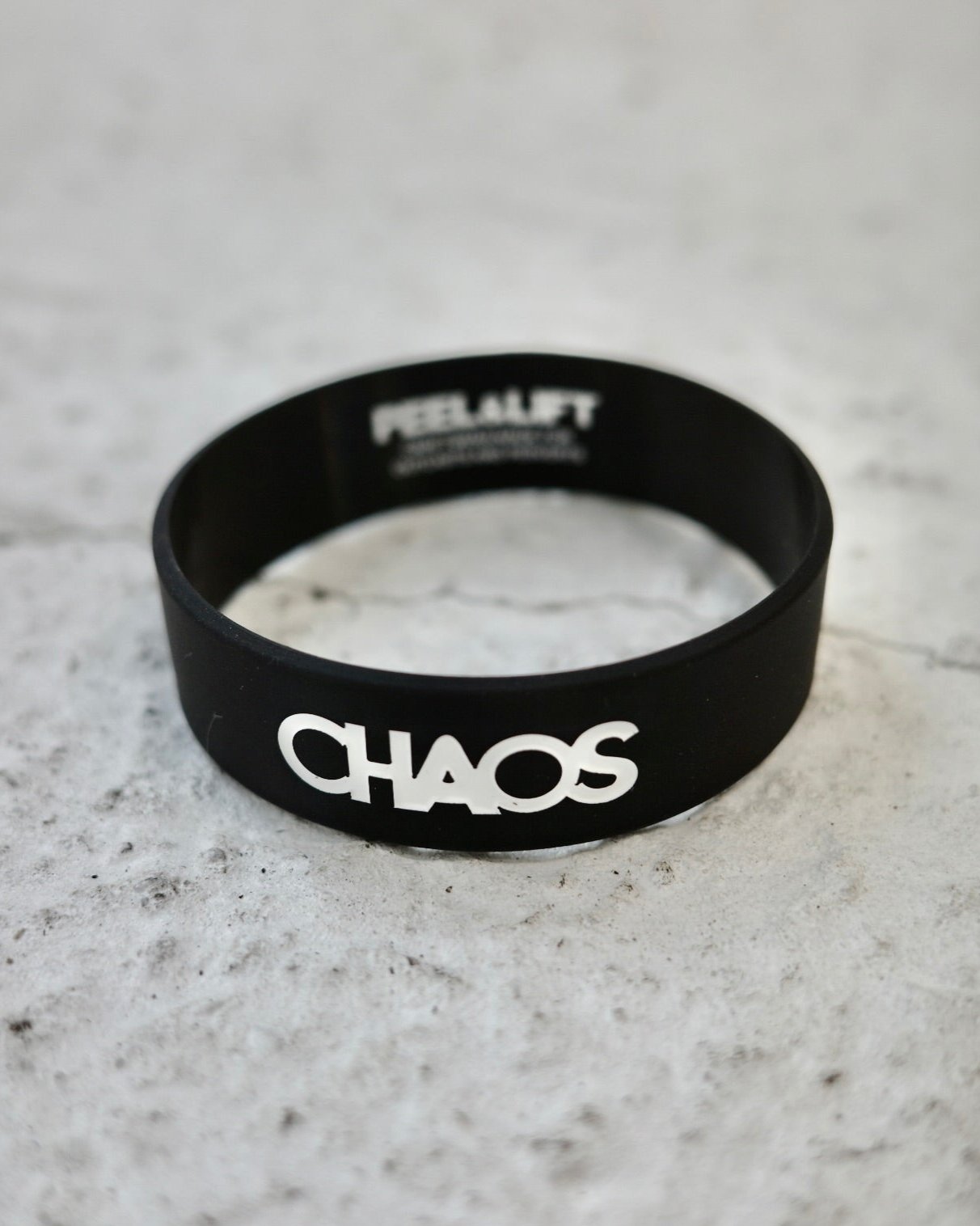 CHAOS tiny armband（BLACK）／PEEL&LIFT