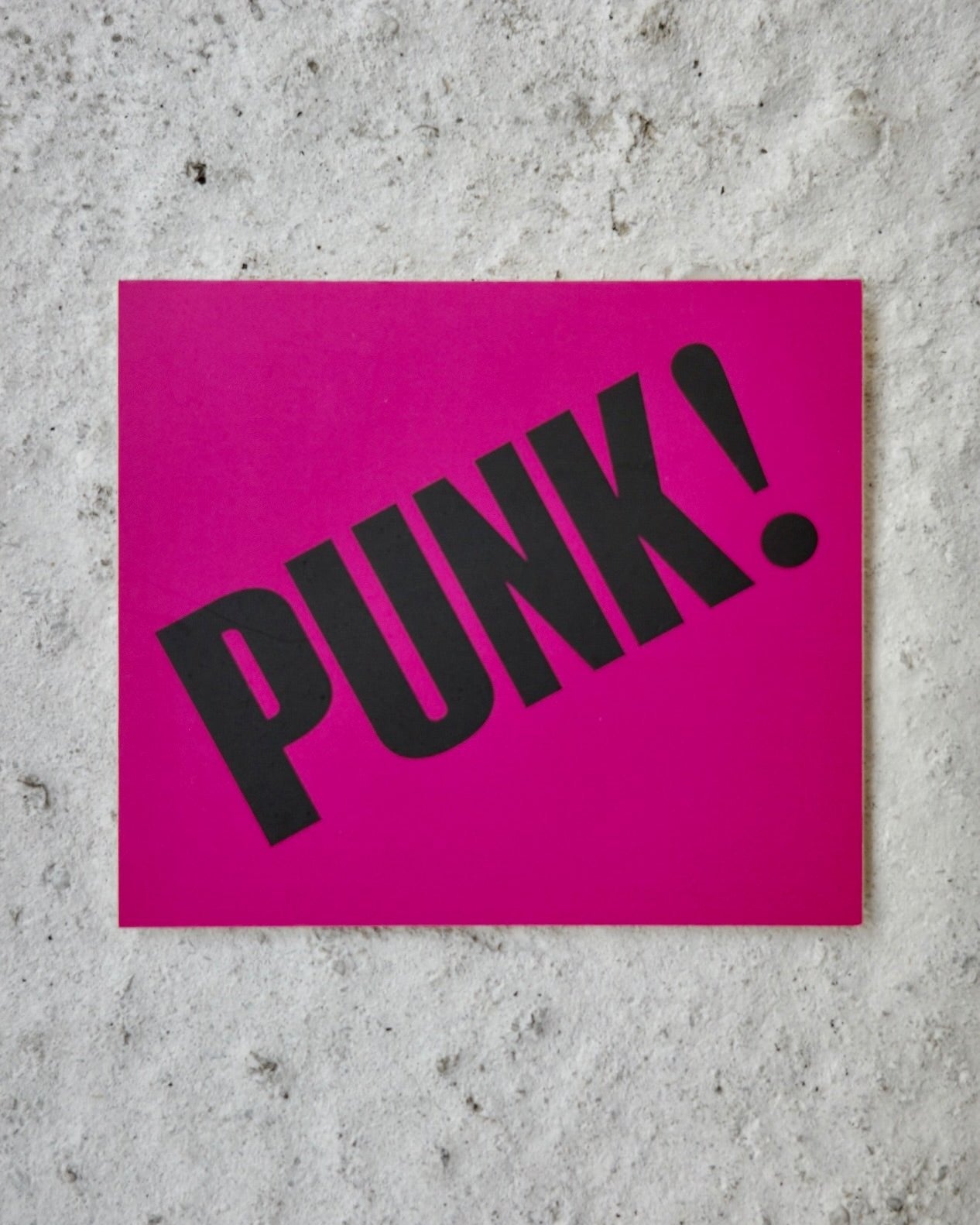 Punk! The Revolution of Everyday Life ステッカー（PUNK）